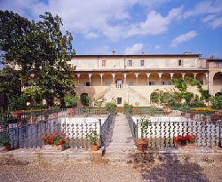 Garden of the Certosa di Pontignano