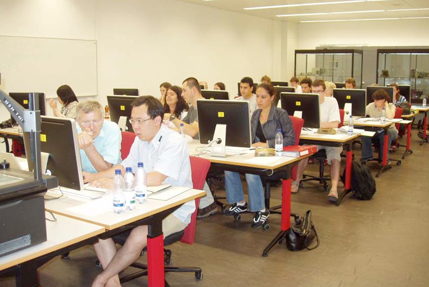 [class in session]