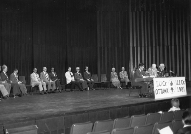 [1981: IUCr Congress and General Assembly: Opening Ceremony]