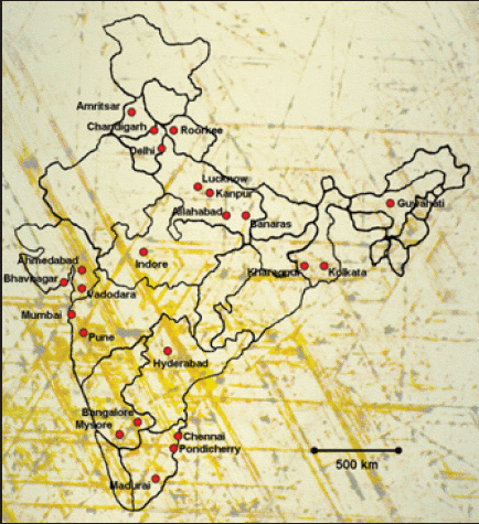 [Map of India]