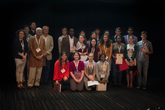 [Poster Prize Awardees at the 2014 Congress]