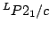 $^LP2_1/c$