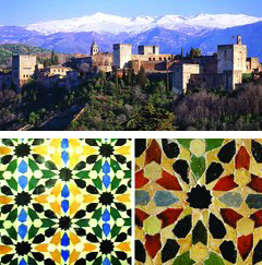 [Alhambra and mosaics]