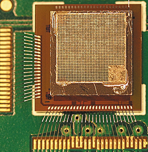 Hybrid pixel array detector