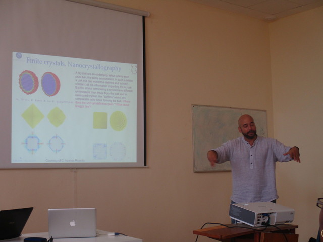 [2016: International School on Mathematical and Theoretical Crystallography: Workshop]