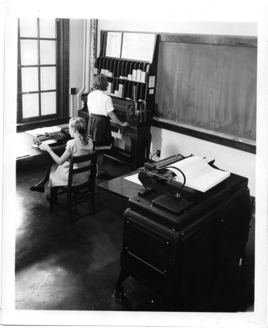 [1947: Crystallographic computing at Caltech: Computing Center]