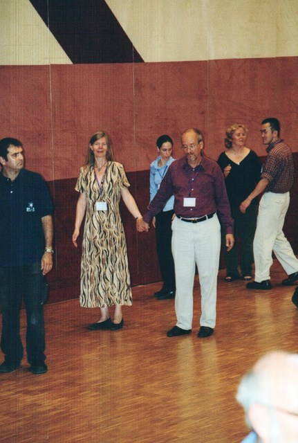 [2002: IUCr Congress and General Assembly: Israeli folk dancing]