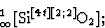 \begin{displaymath} {}_{\infty}^1[\textrm{Si}^{[4t][2;2]}\textrm{O}_2];\end{displaymath}