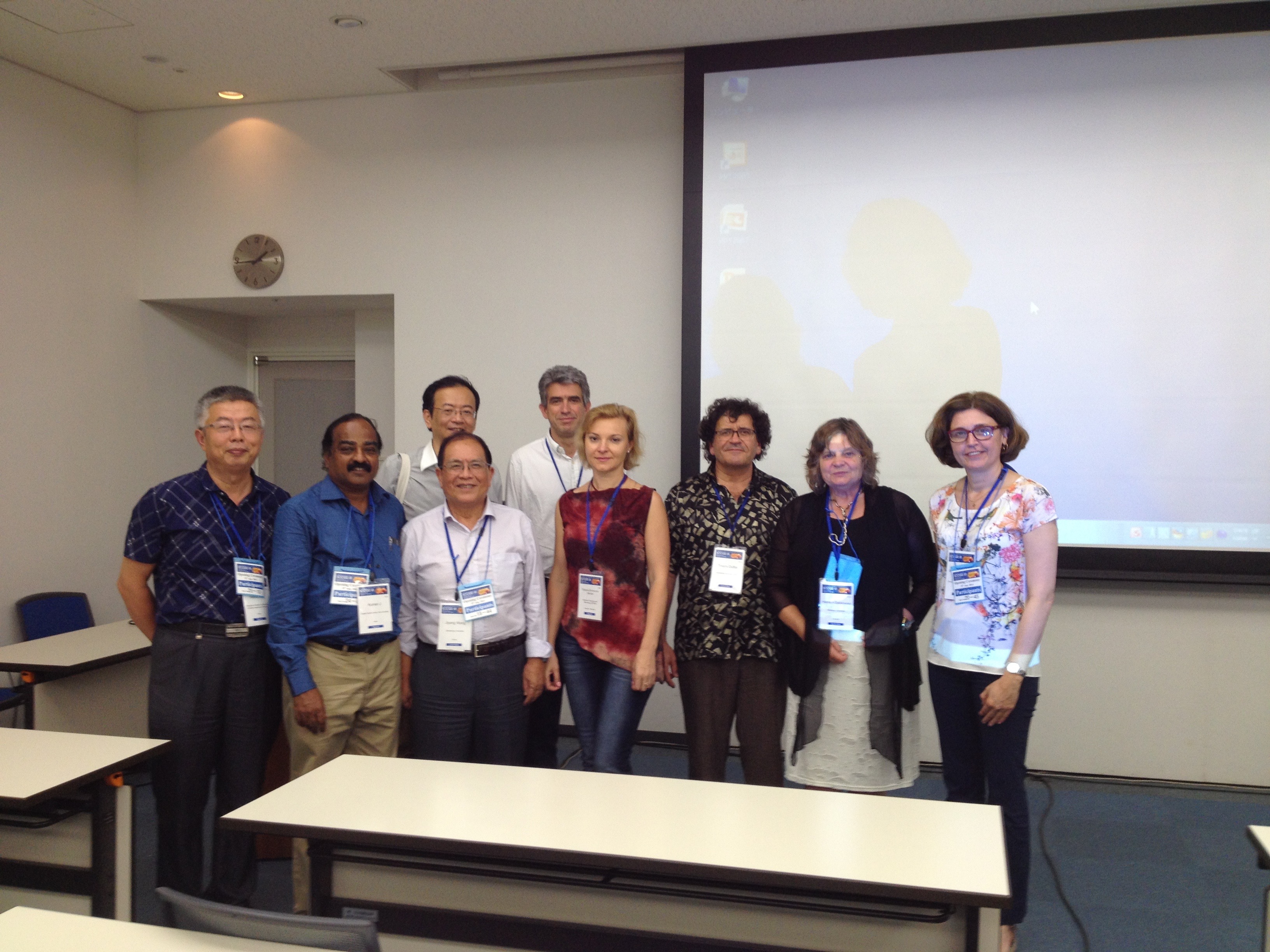 [Meeting of the CCGCM in Nagoya, August 2016]