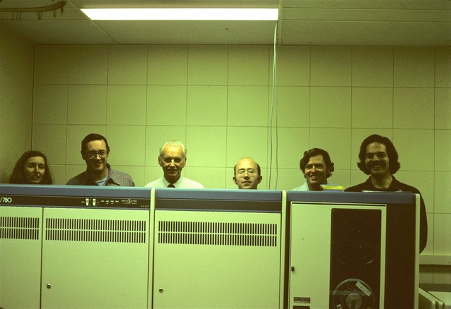 [1979: Laboratory visit: Team members]