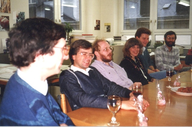 [1989: Laboratory visit: Team members]