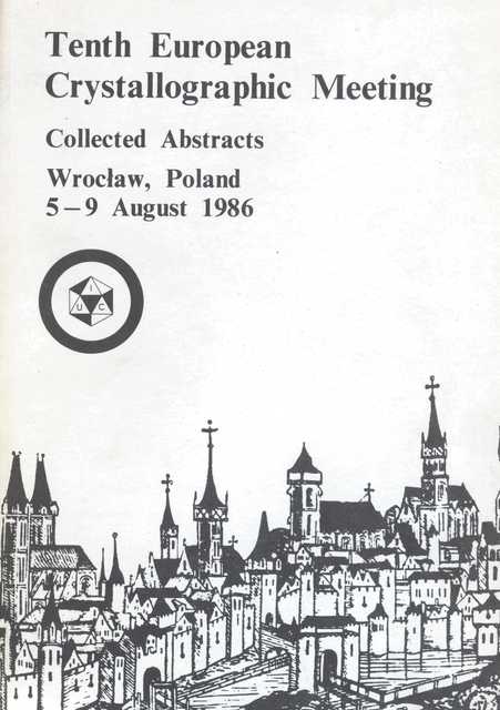 [1986: European Crystallography Meeting: General photos]