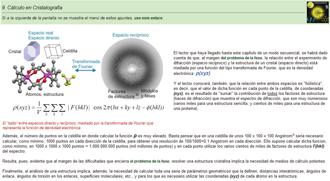 [New crystallography website]