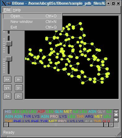 [Linux protein visualiser]