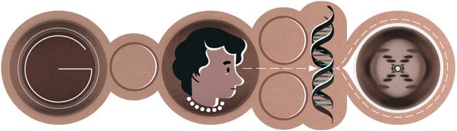 Rosalind Franklin Google doodle