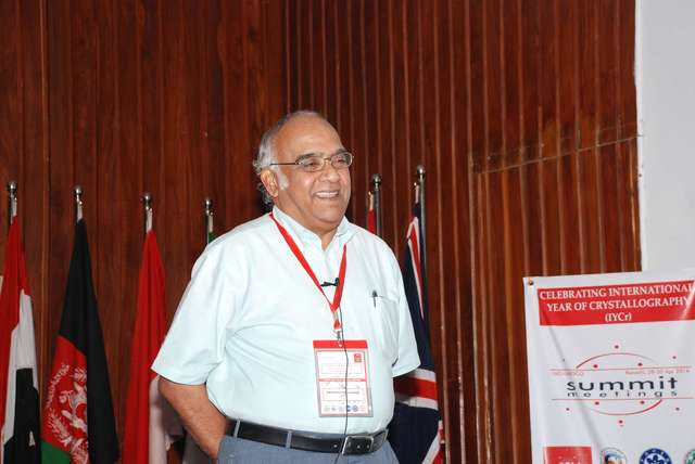 [2014: South Asia Summit Meeting on Vistas in structural chemistry: Concluding session]