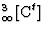 ${}^3_\infty[\textrm{C}^{t}] $