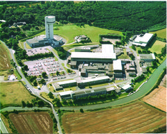 [Aerial view of Daresbury]