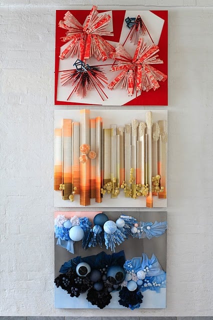 textile art installation