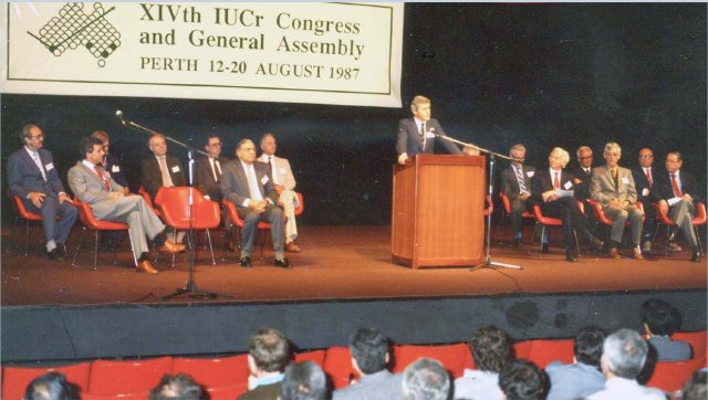 [Opening Ceremony of 1987 Congress]