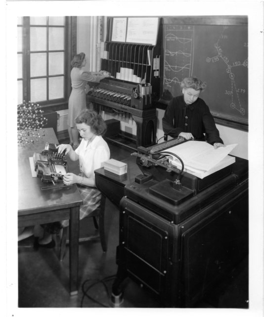 [1947: Crystallographic computing at Caltech: Computing Center]