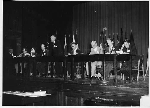 The Executive Committee at the Montreal Congress.