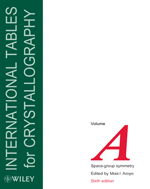 Cover for International Tables with letter A on the cover.