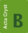 Journal cover, with large B and text "Acta Cryst"