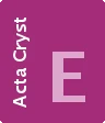 Journal cover, with large E and text "Acta Cryst"