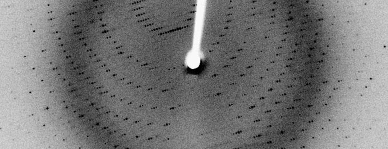 X-Ray diffraction pattern, Wikimedia Commons