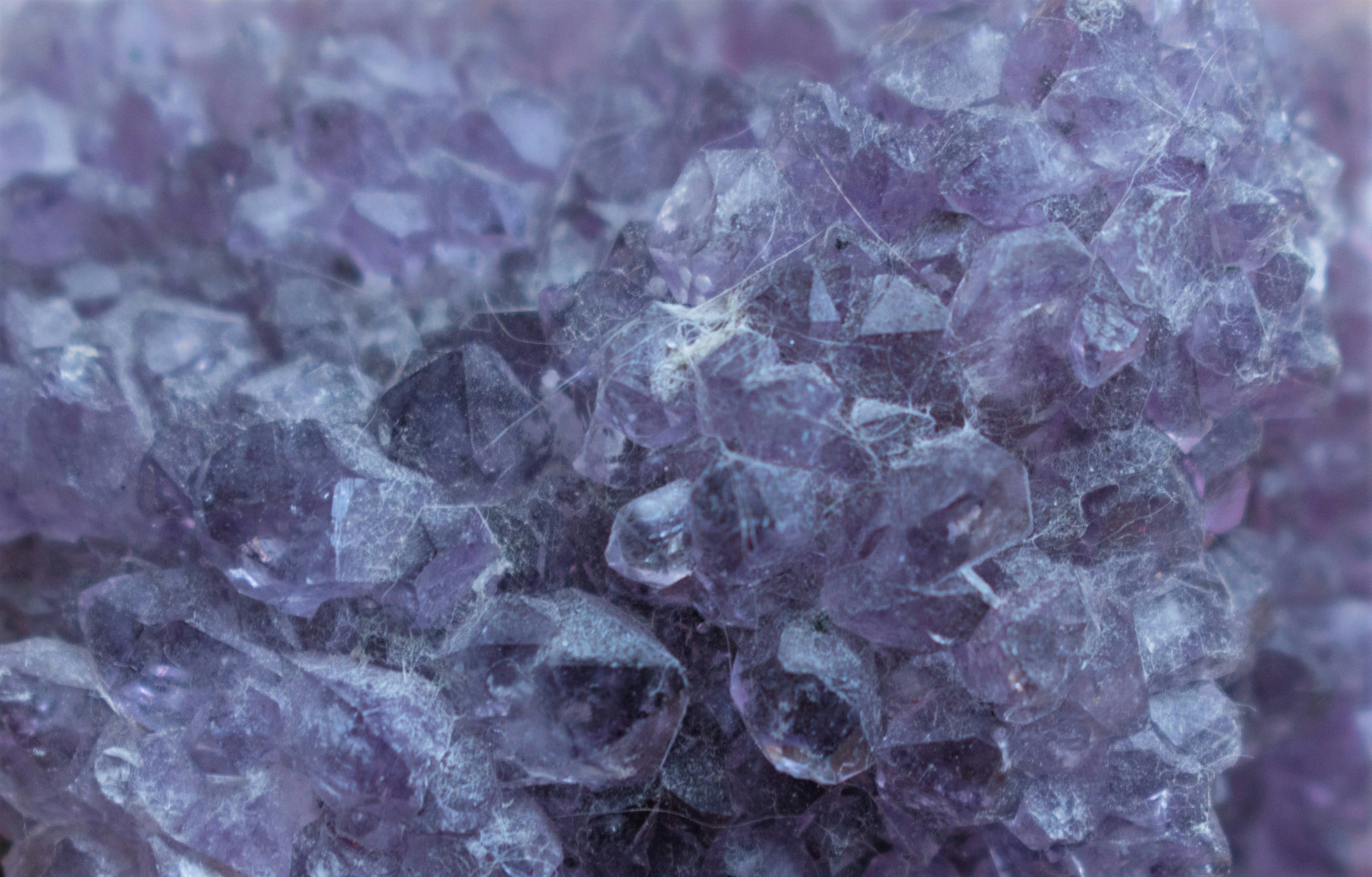 Blue black crystaline pattern from stone