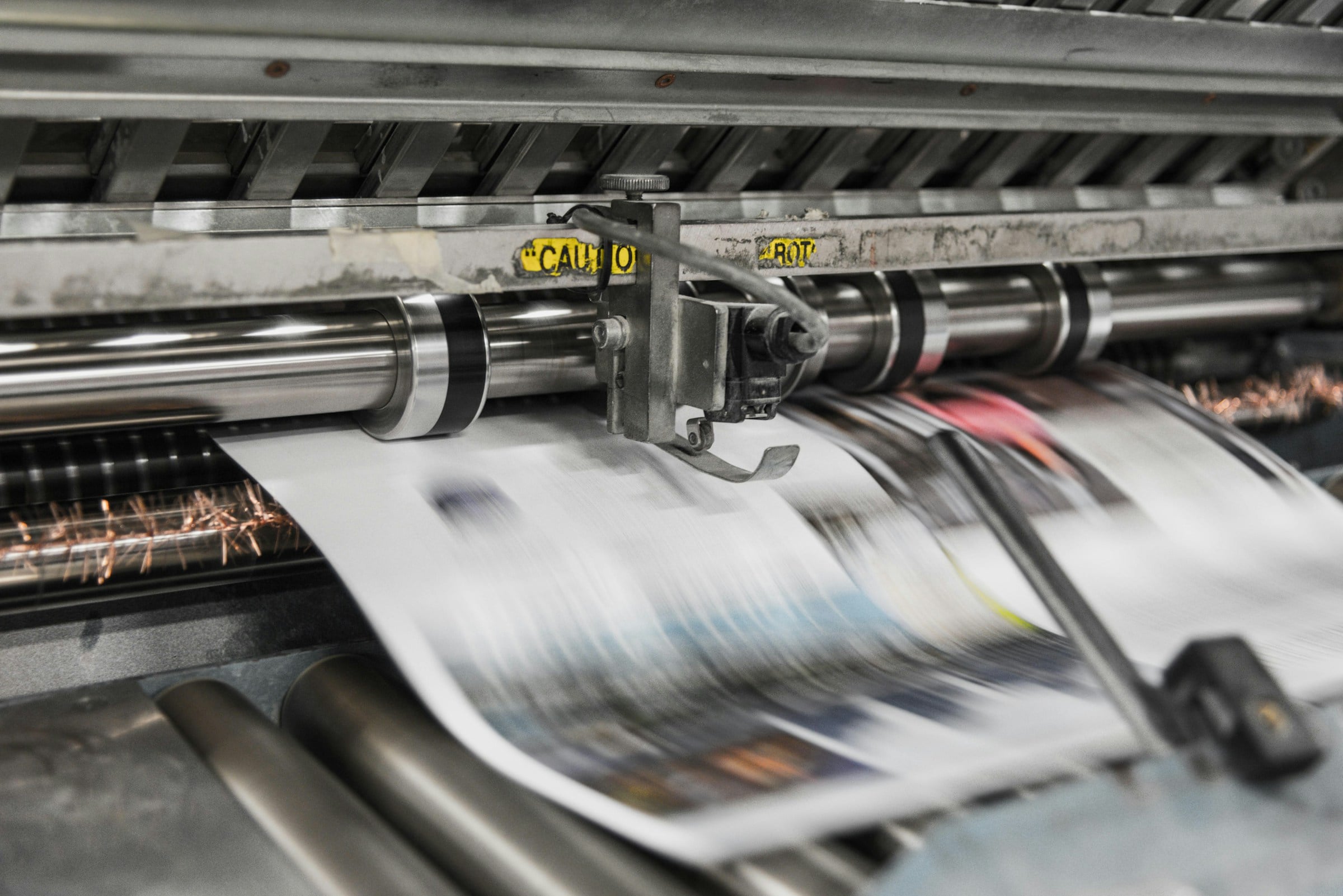 A modern printing press