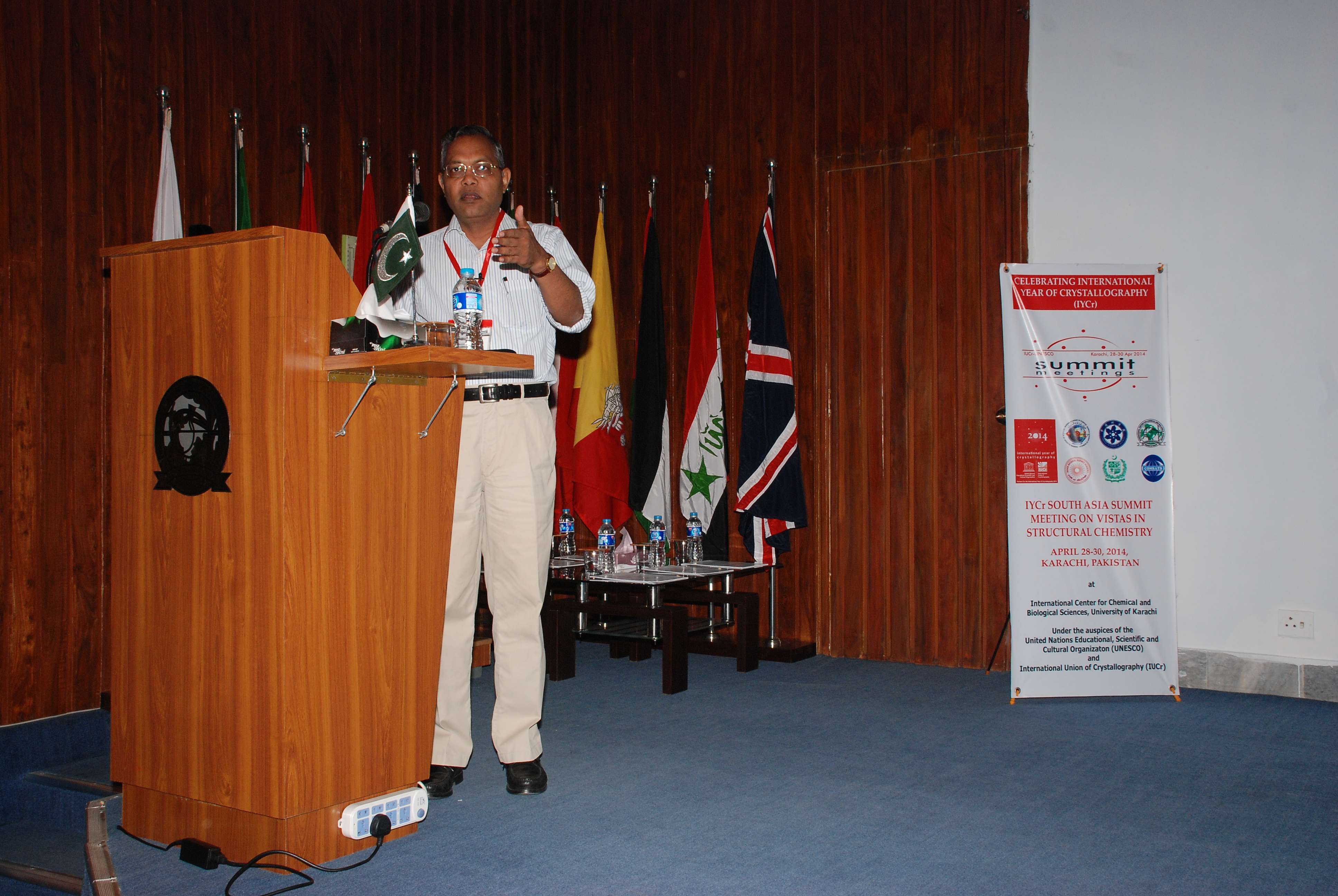2014: South Asia Summit Meeting on Vistas in structural chemistry: Lectures
