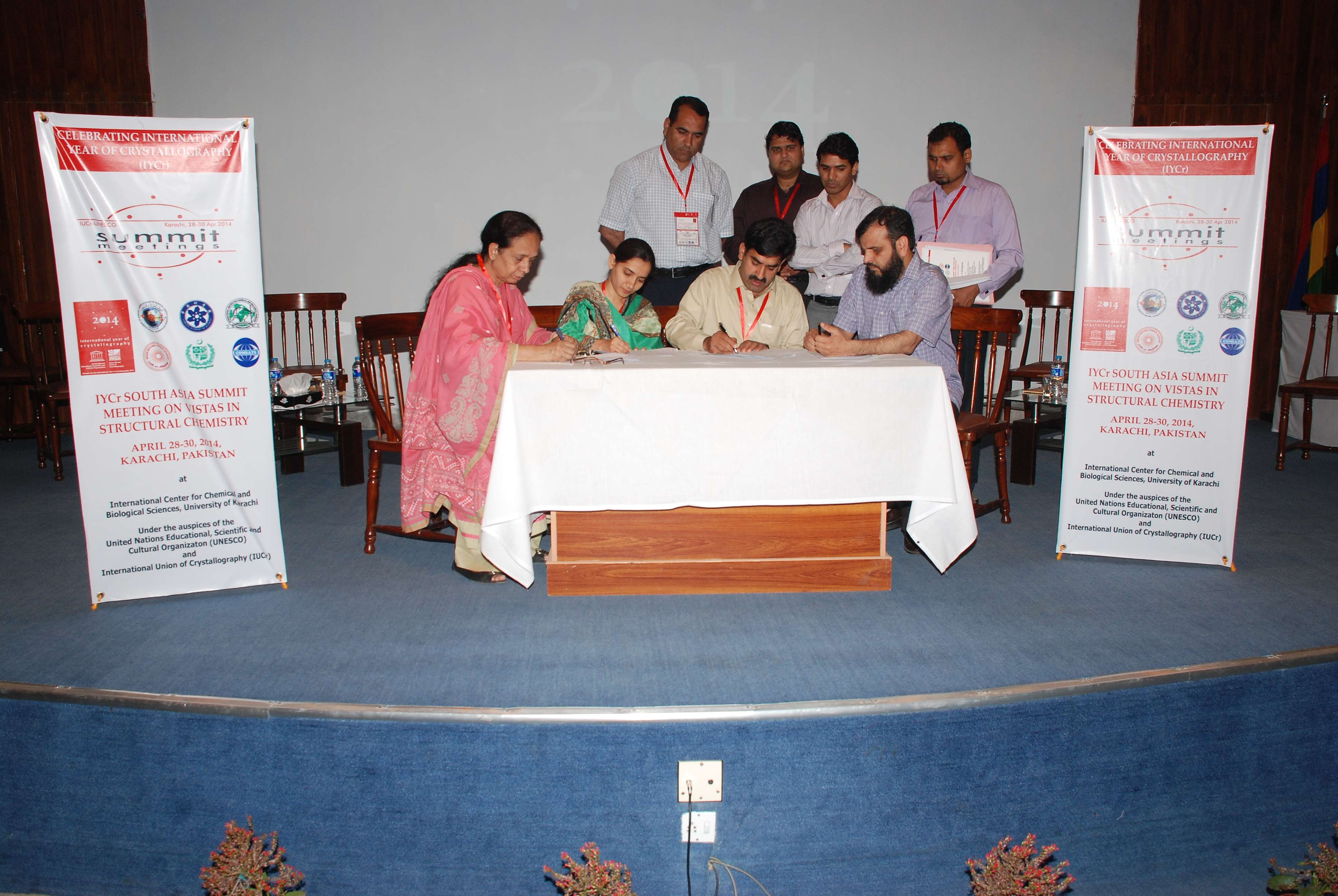 2014: South Asia Summit Meeting on Vistas in structural chemistry: Summit Declaration