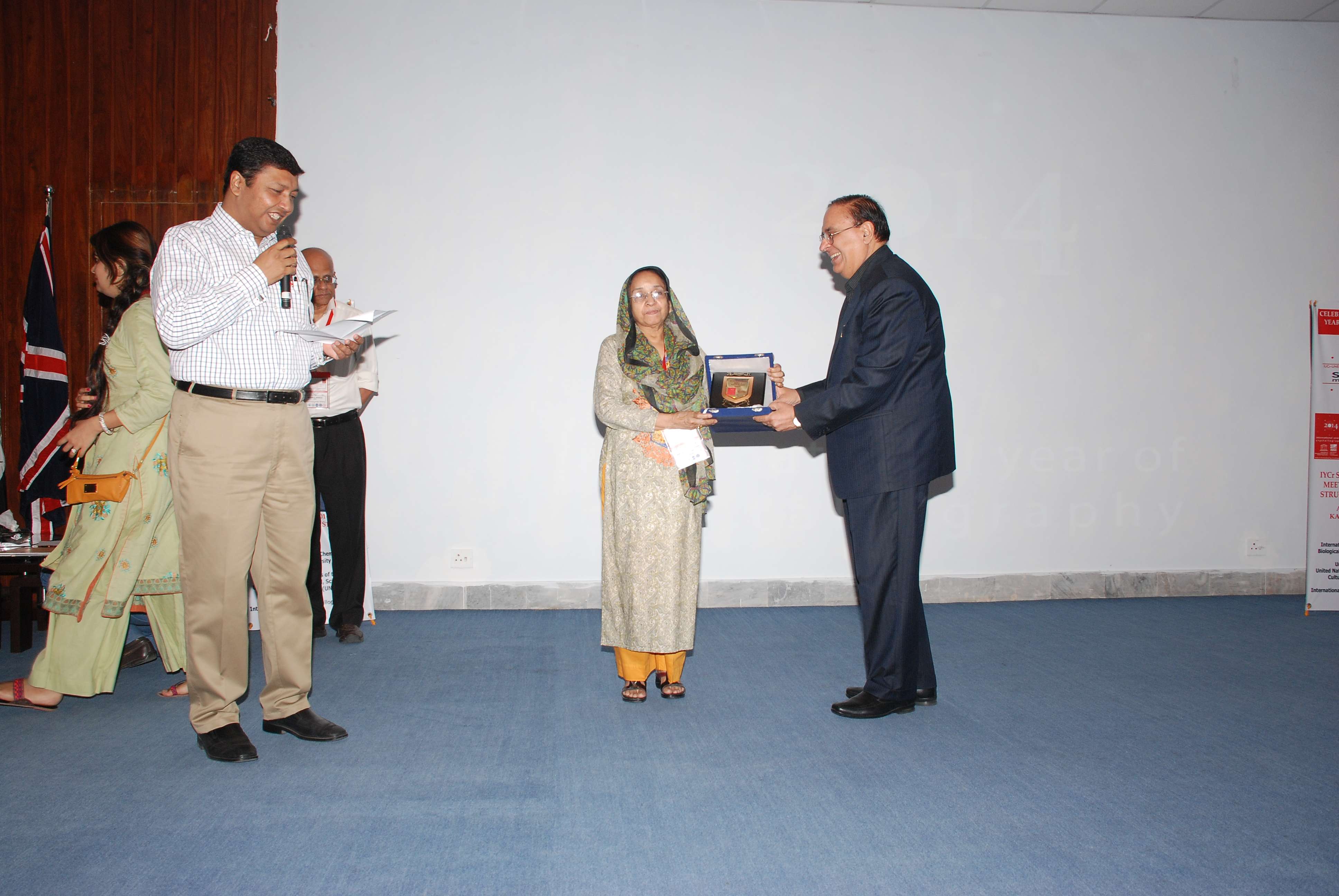 2014: South Asia Summit Meeting on Vistas in structural chemistry: Closing ceremony