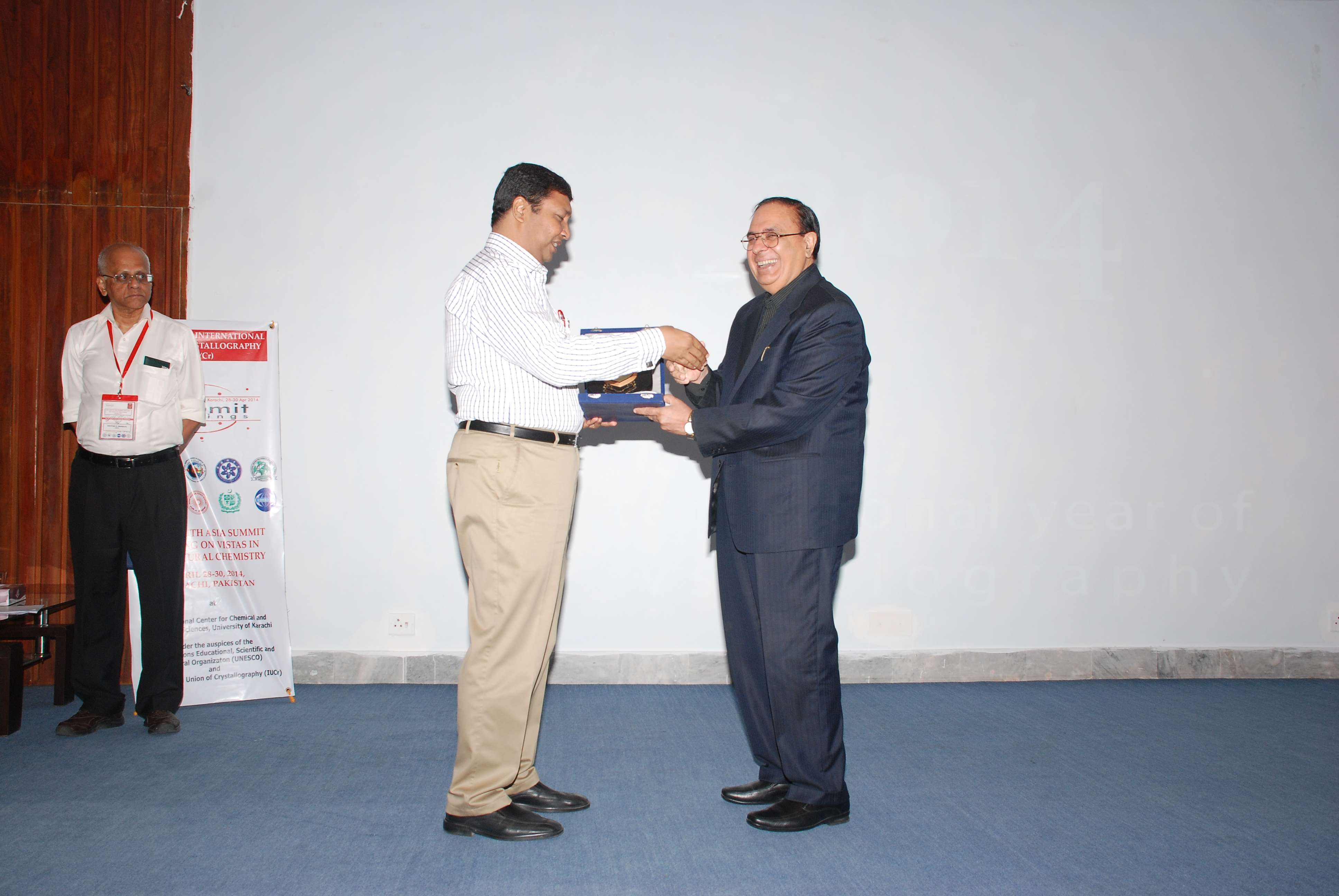 2014: South Asia Summit Meeting on Vistas in structural chemistry: Closing ceremony