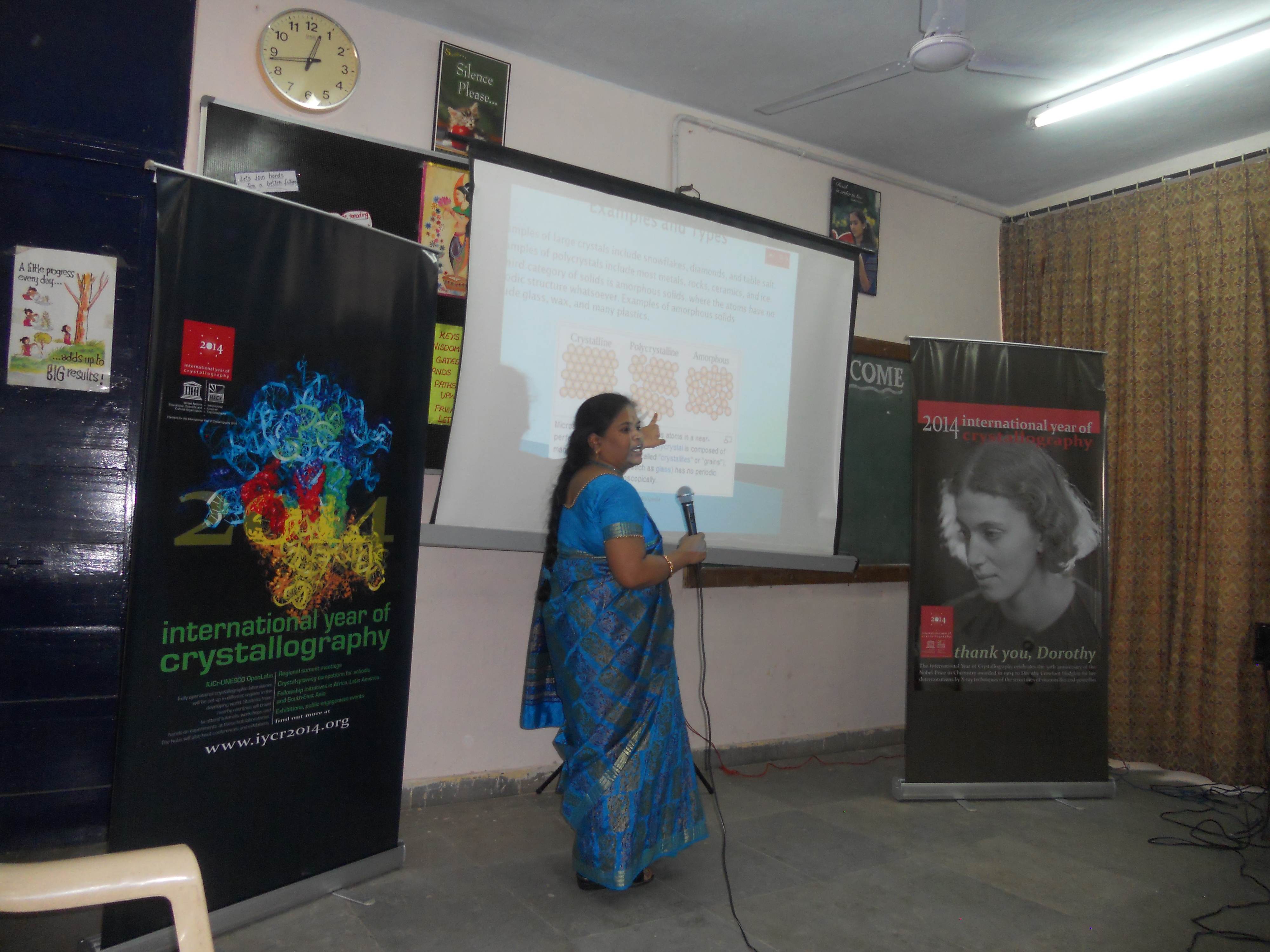 2014: Hyderabad - crystallography outreach programme: Presentations
