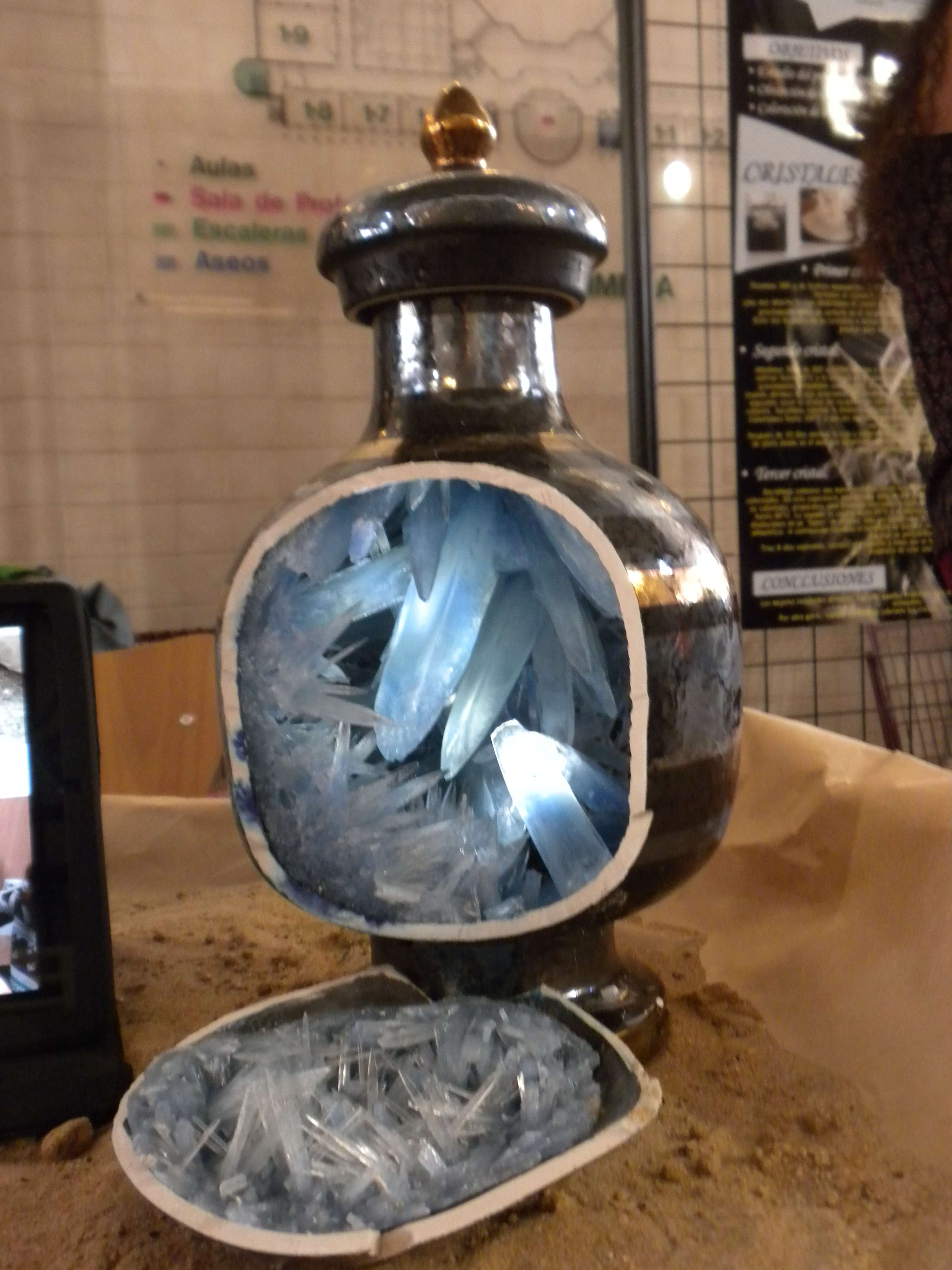 2013: Spanish Schools Crystallization Competition: Final event