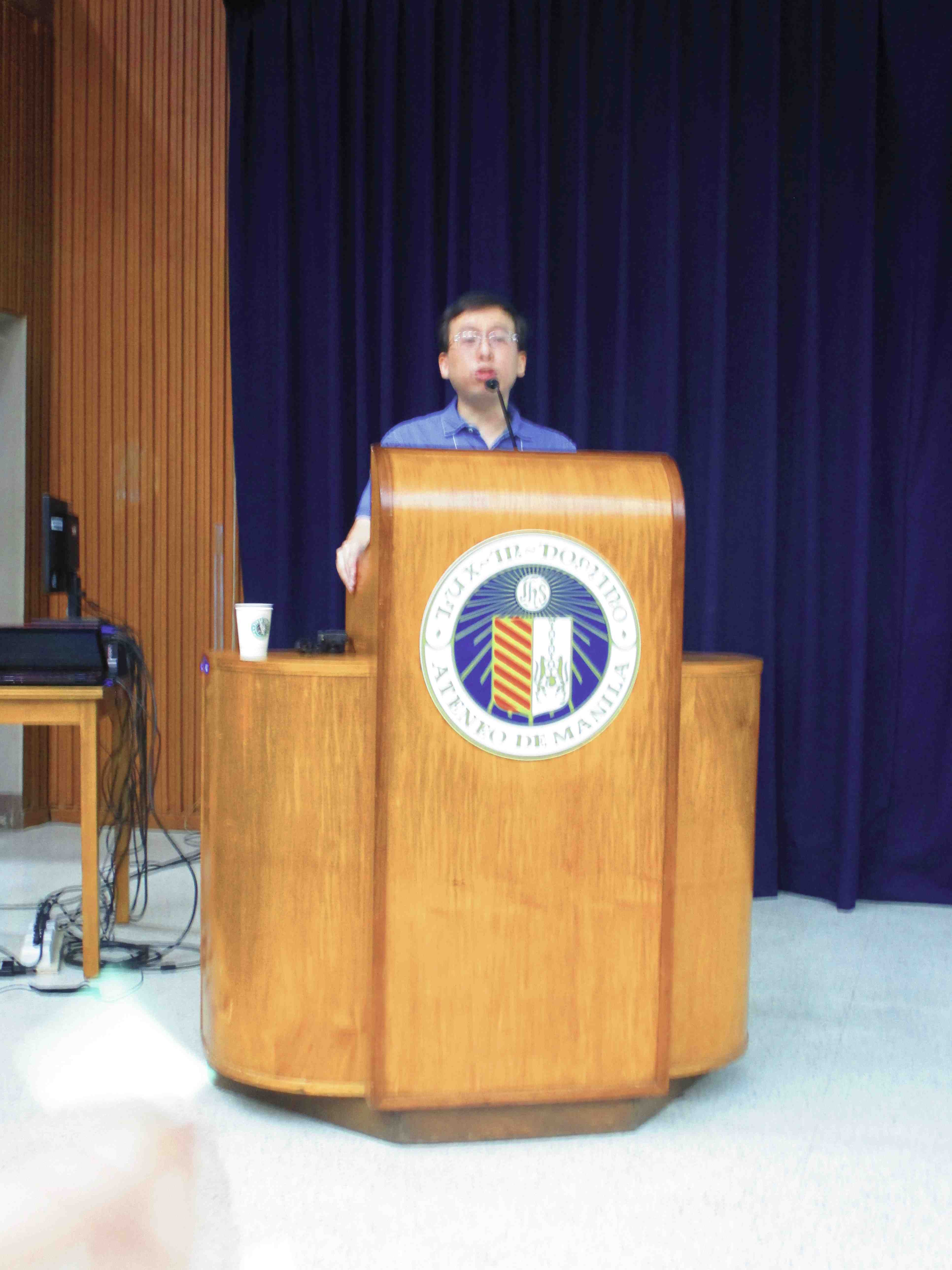 2017: Second Manila International Workshop on Mathematical Crystallography: Opening ceremony