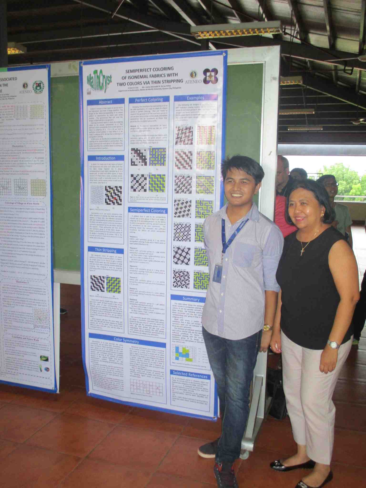2017: Second Manila International Workshop on Mathematical Crystallography: Posters