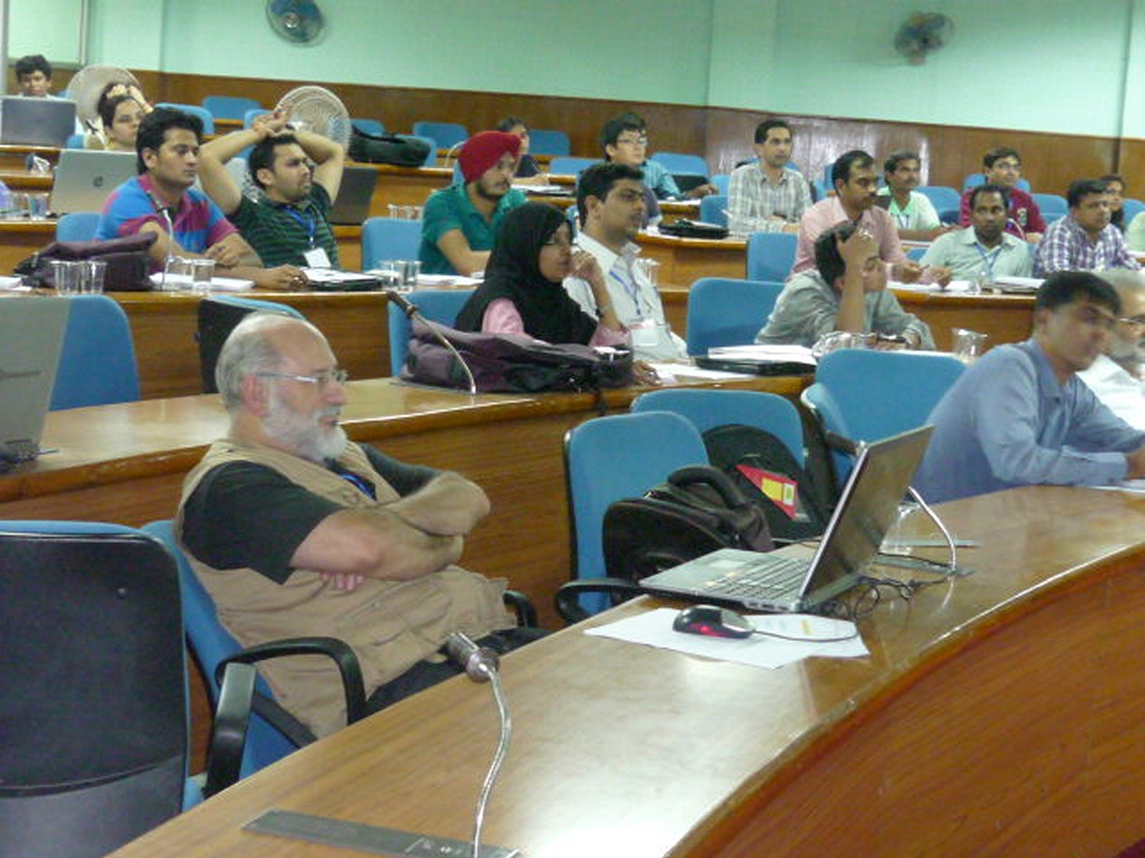 2014: MathCryst Workshop on Mathematical Crystallography: Classroom session
