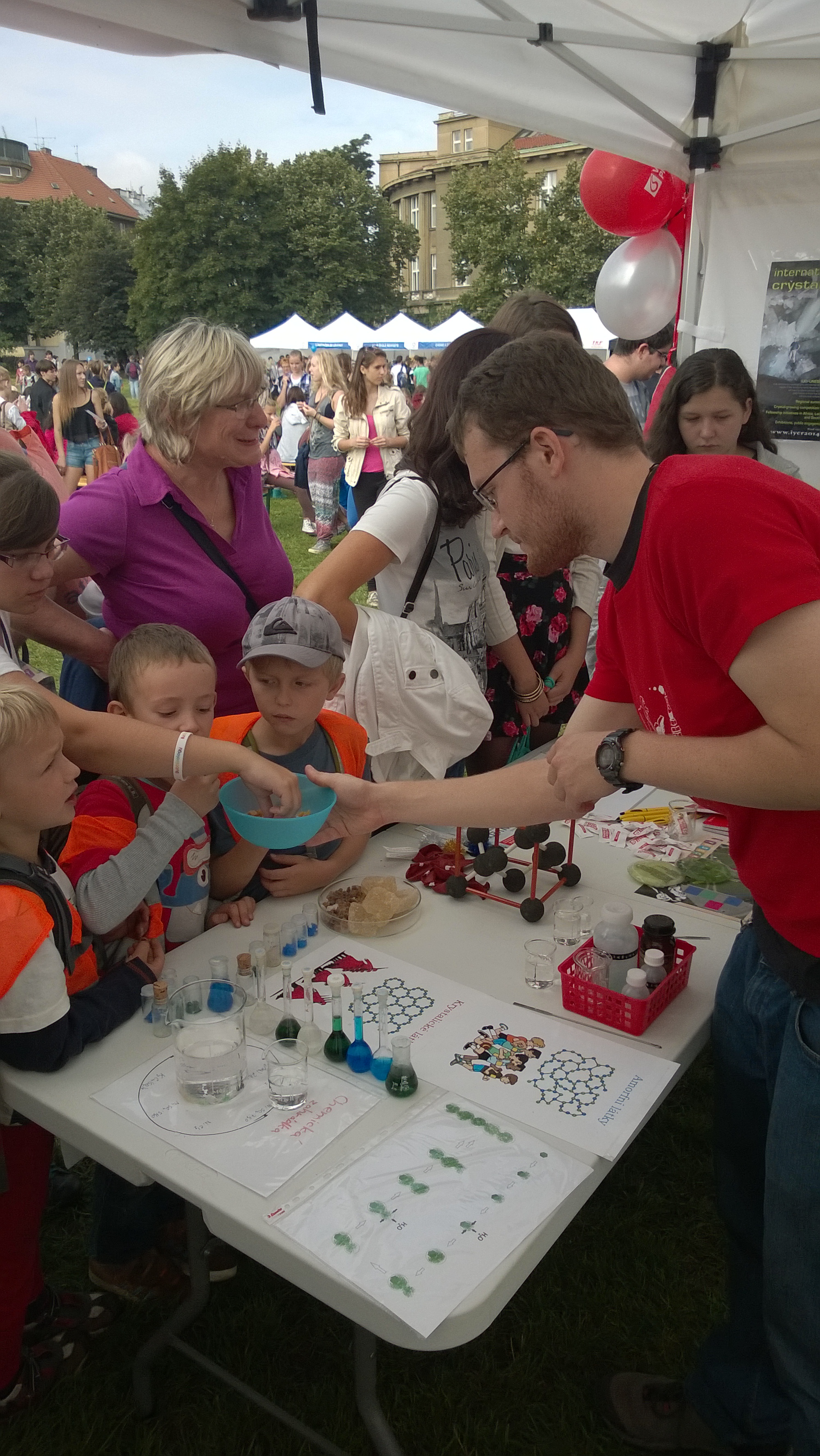 2014: Science Fair, Dejvice: Young participants