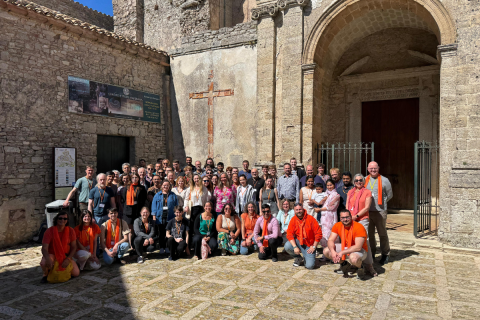 Group photo of the participants of the 61st course of ISCoC “Quantum Crystallography”.