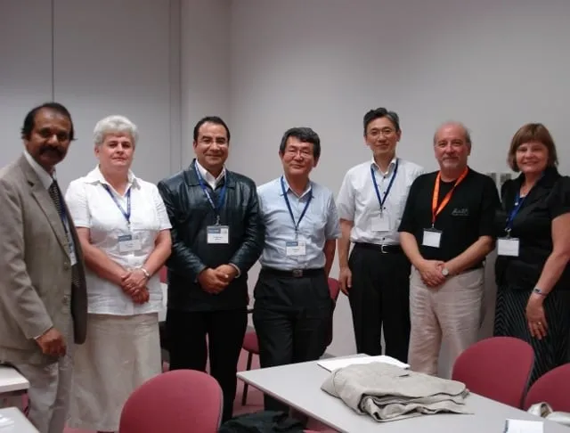 members in IUCr Congress in Osaka