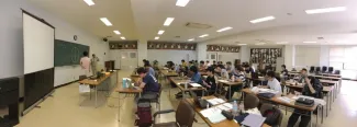 A classroom