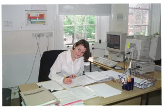 1997: IUCr offices: Opening of the office extension