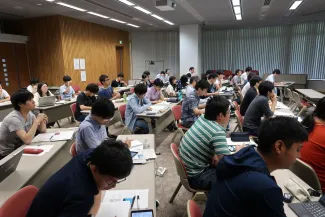 2018: Training Course on Symmetry and Group Theory: Classroom session