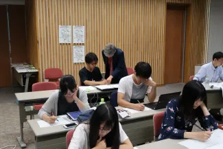 2018: Training Course on Symmetry and Group Theory: Classroom session