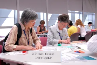 2008: IUCr Congress and General Assembly: Origami