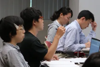 2018: Training Course on Symmetry and Group Theory: Classroom session